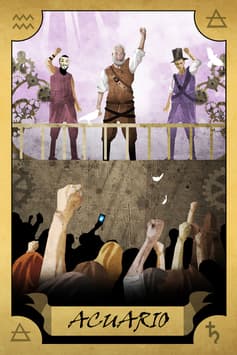 Saturno en Acuario, Territorio rebelde