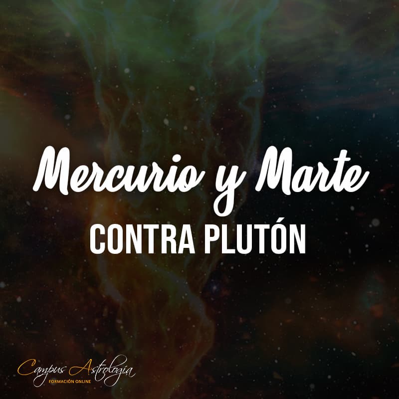 Mercurio y Marte contra Plutón