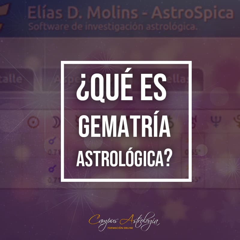 ¿Qué es Gematría astrológica o Astrogematría?