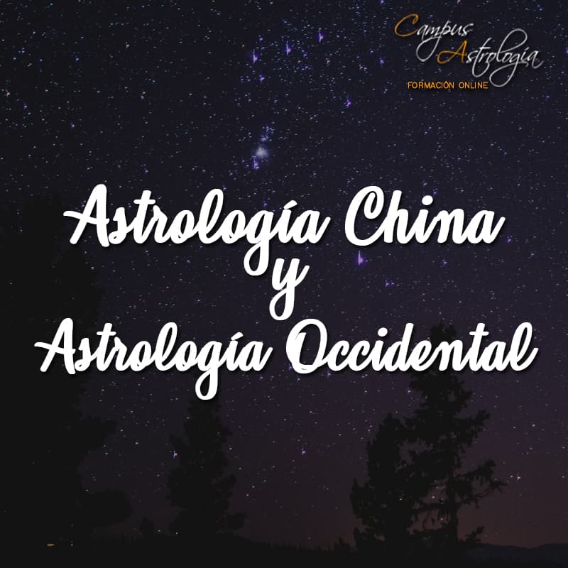 Astrología China y Astrología Occidental