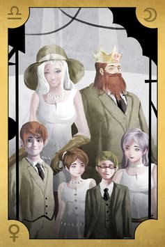 Luna en Libra, foto de familia “feliz”