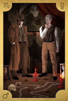 Mercurio en Escorpio,  el Detective