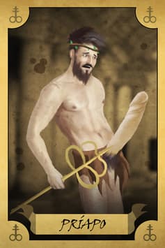 Príapo, la fertilidad descontrolada