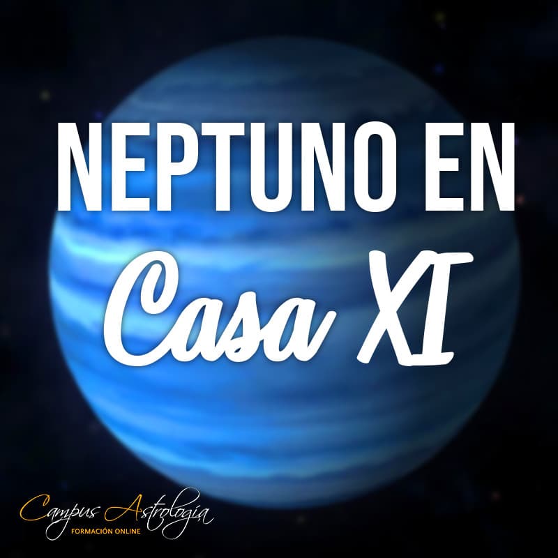 Neptuno en Casa 11: Caridad con los Amigos